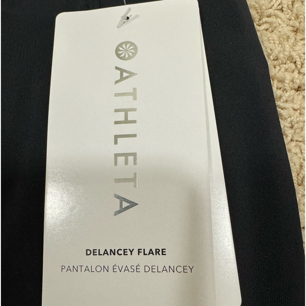 NEW! Delancey Flare Black Athleta pants